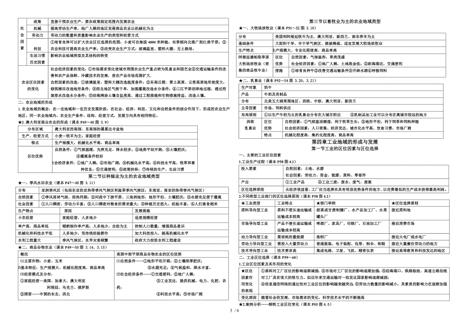 高中地理必修二复习精要_第3页