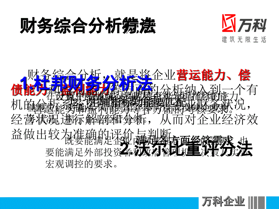 万科综合能力分析_第4页