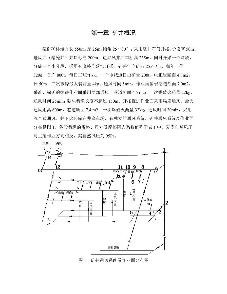 矿井通风课程设计_第5页