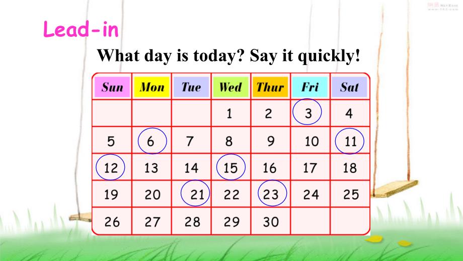 精通版四年级英语下册Lesson23课件_第2页