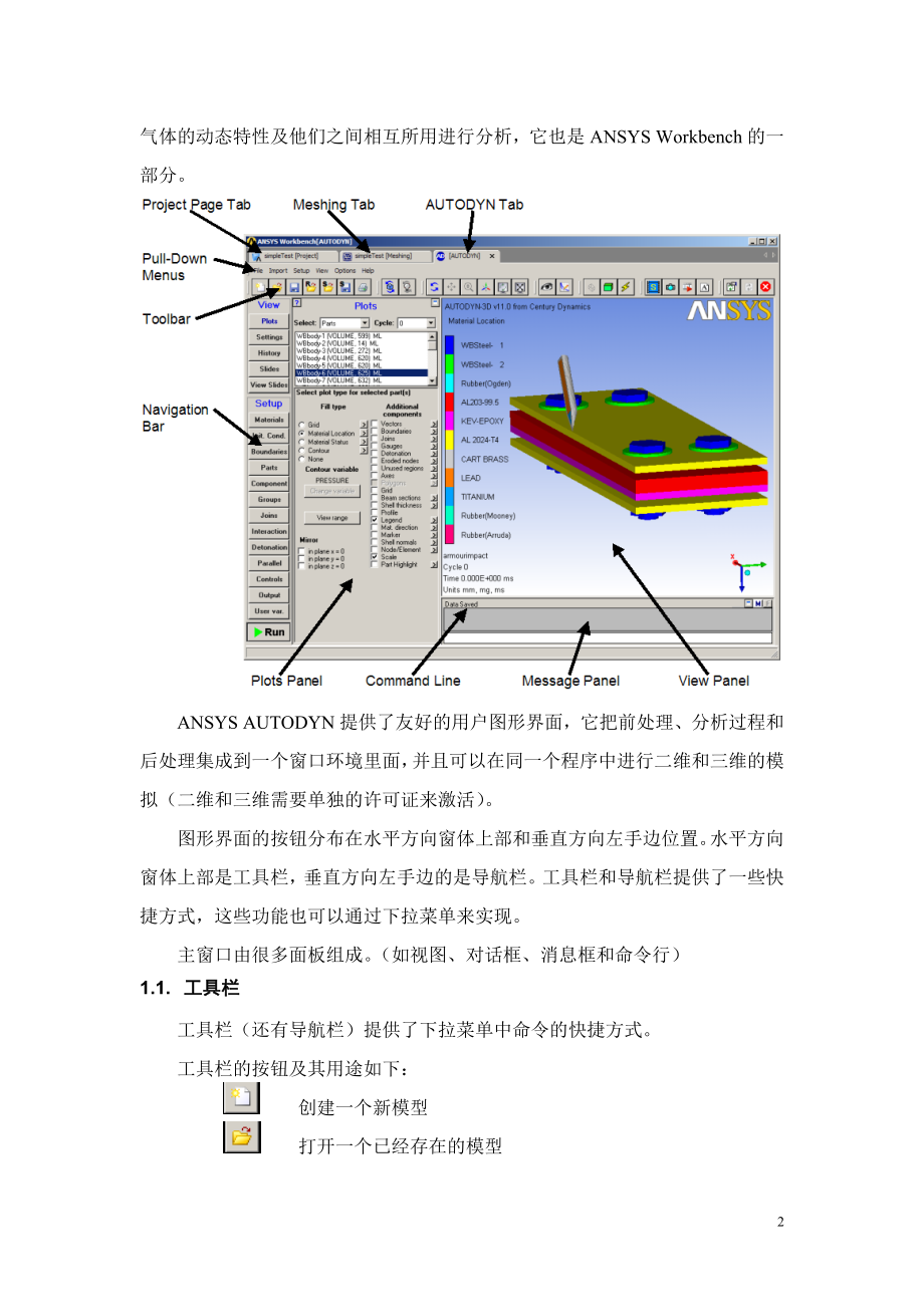 AUTODYN中文手册_第2页