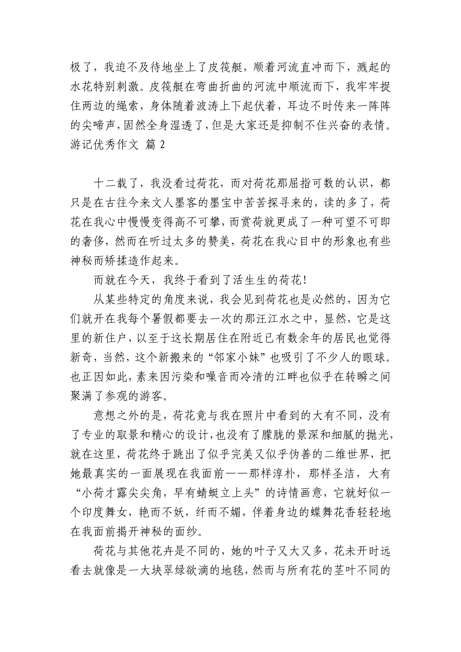 关于游记优秀中小学生优秀一等奖满分话题作文日记(主题国旗下演讲稿)三篇.docx_第2页