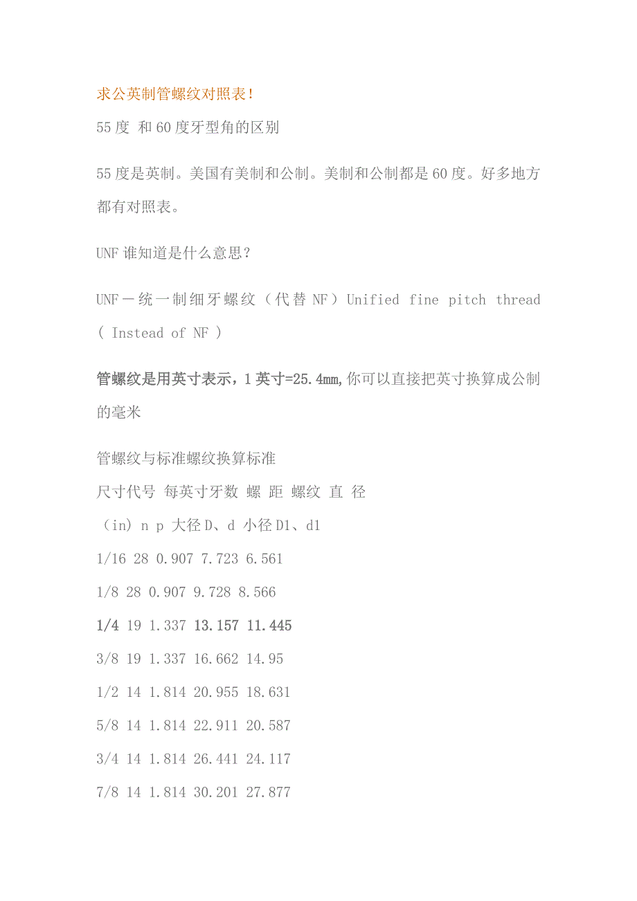 公英制管螺纹对照表_第1页