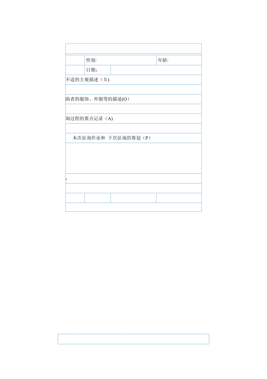 心理咨询个案表来访者登记表_第2页