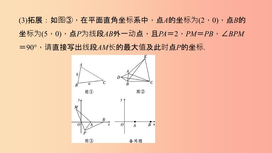 中考数学二轮复习 专题二 解答重难点题型突破 题型五 几何图形探究题课件.ppt_第3页