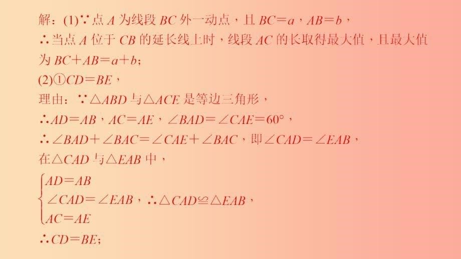 中考数学二轮复习 专题二 解答重难点题型突破 题型五 几何图形探究题课件.ppt_第5页