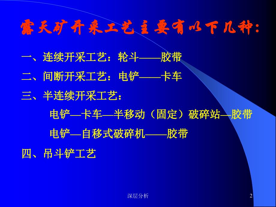 露天矿生产工艺演示业界研究_第2页