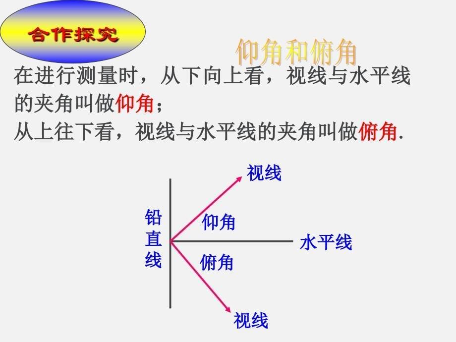 解直角三角形2(仰角、俯角)_第5页