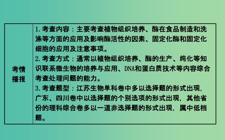 高三生物第一轮复习 专题3 植物组织培养和酶的应用课件 新人教版选修1.ppt_第3页