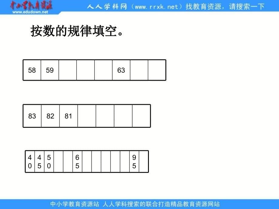 人教课标一下100以内数的认识整理和复习课件1_第5页