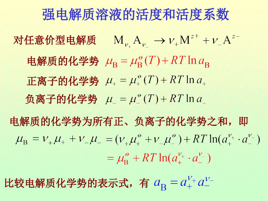 强电解质溶液理论简介_第4页