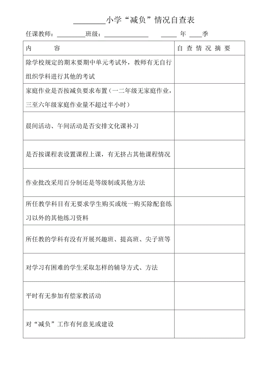 【教学教案】小学教案检查记录表_第4页