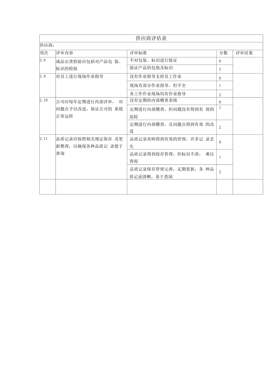 供应商评估表_第3页