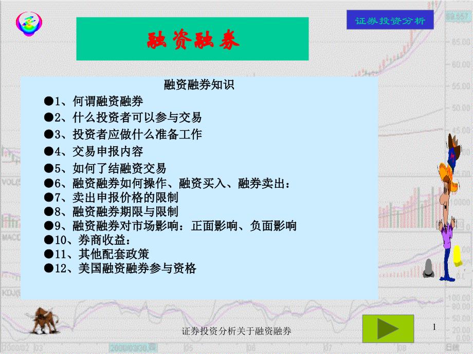 证券投资分析关于融资融券课件_第1页