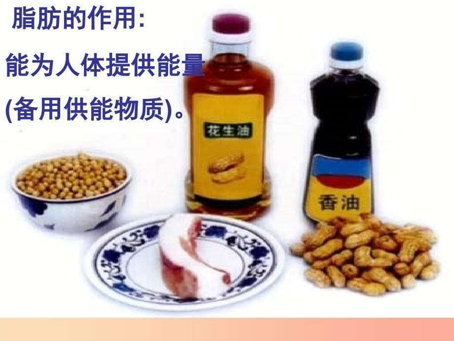 吉林省七年级生物下册4.2.1食物中的的营养物质课件 新人教版.ppt_第5页