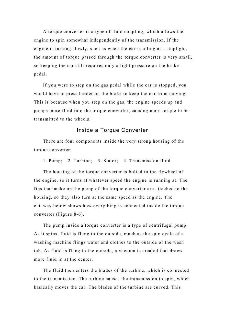 汽车离合器课程毕业设计外文文献翻译、中英文翻译、外文翻译_第5页