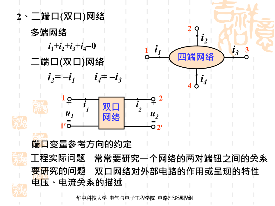 电路理论第三册端口网络与均匀传输线第二章二端口网络_第3页