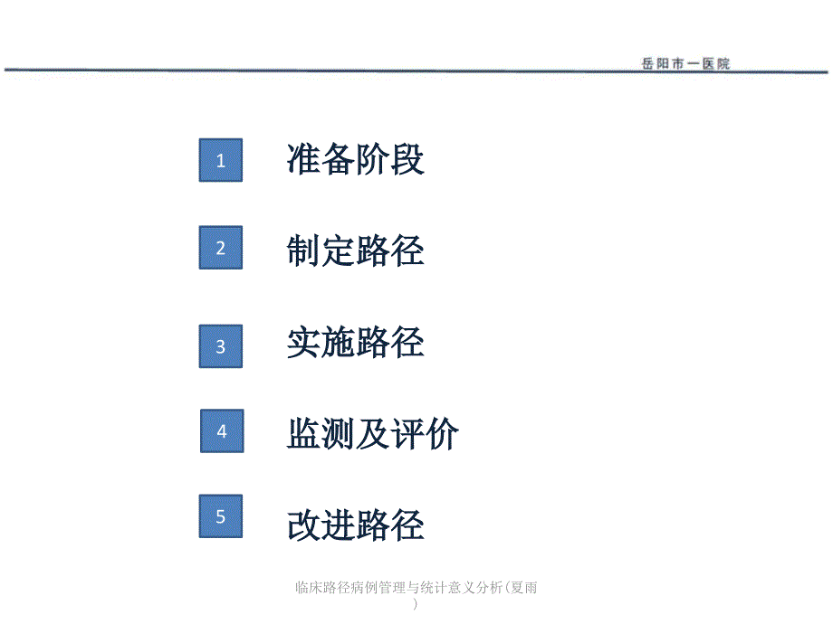 临床路径病例管理与统计意义分析夏雨课件_第3页