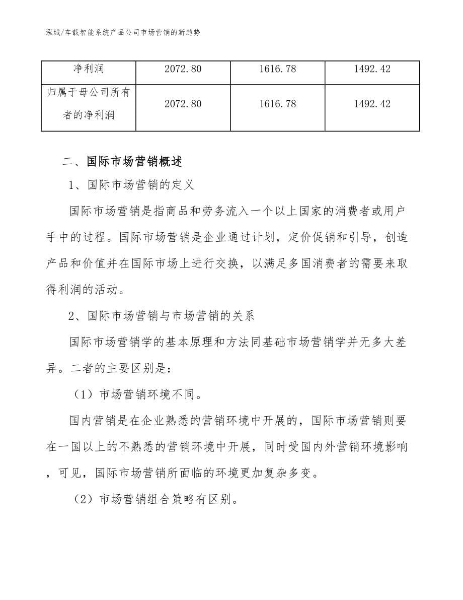 车载智能系统产品公司市场营销的新趋势（参考）_第5页