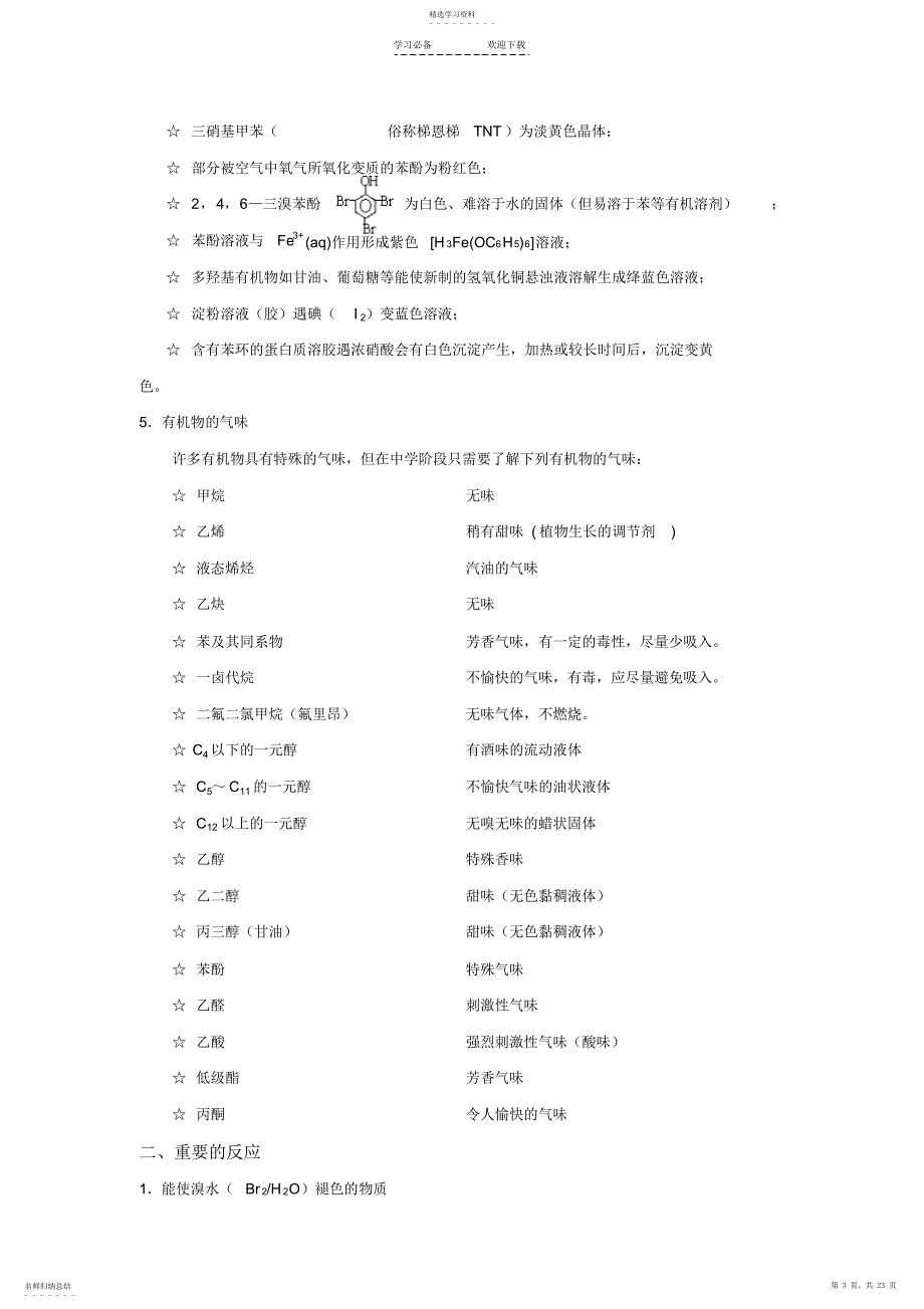 2022年有机化学知识点总结_第3页