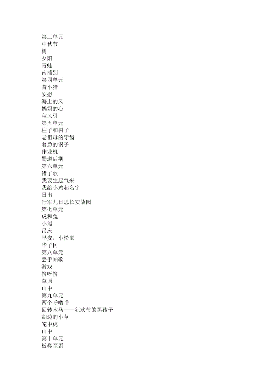 精选适合各年龄小学生诵读的童谣.doc_第4页