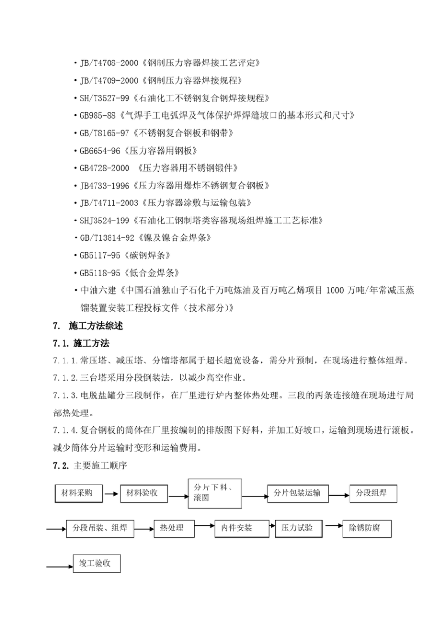 压力容器现场组焊安装施工方案（完整版）_第2页