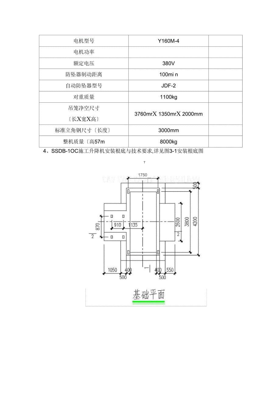 施工升降机专项工程施工设计方案_第5页