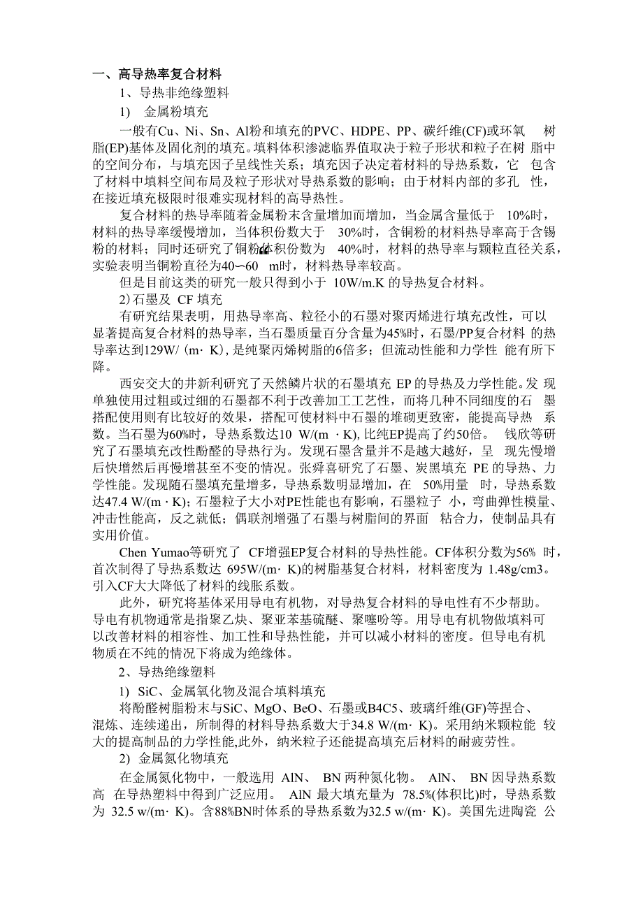 高热导率复合材料_第1页