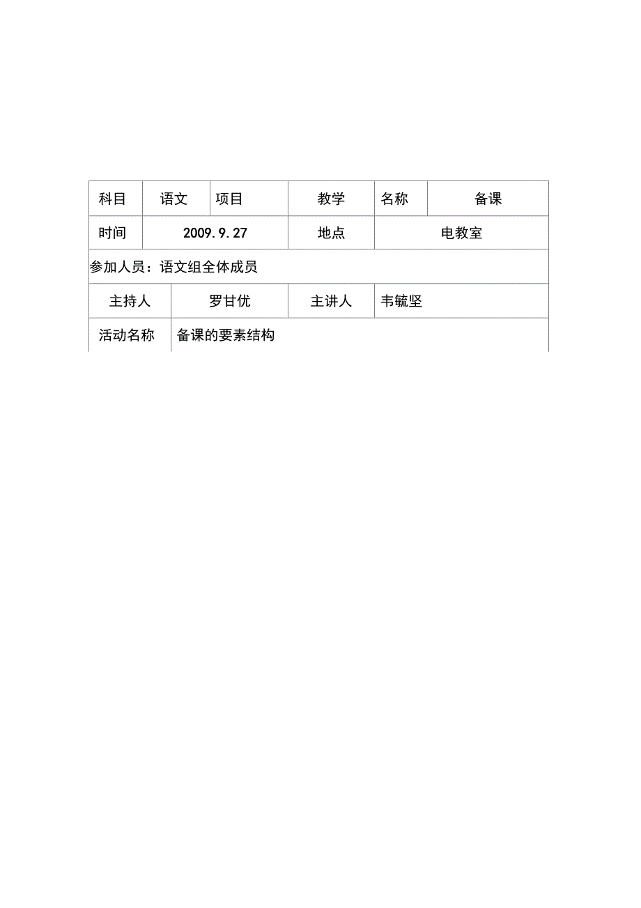 教研活动情况记录表_第3页