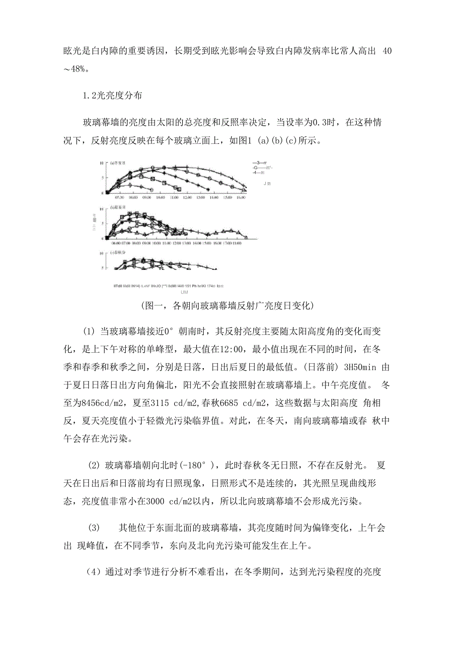 玻璃幕墙光污染特征分析_第2页