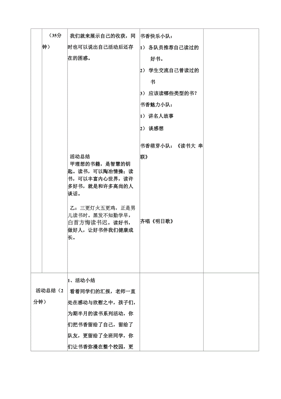 “新基础教育” 班队活动设计方案_第4页