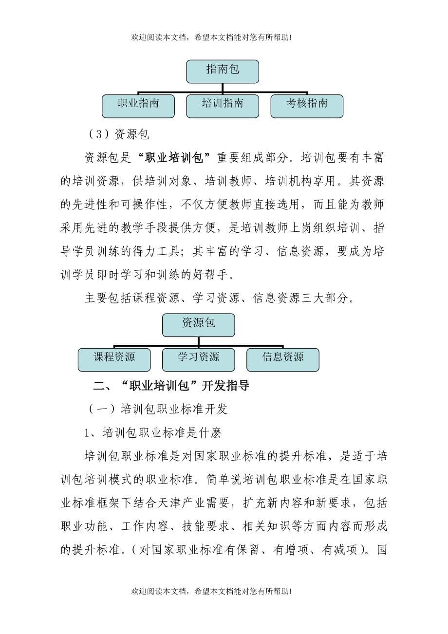 职业培训包项目开发指导书_第5页