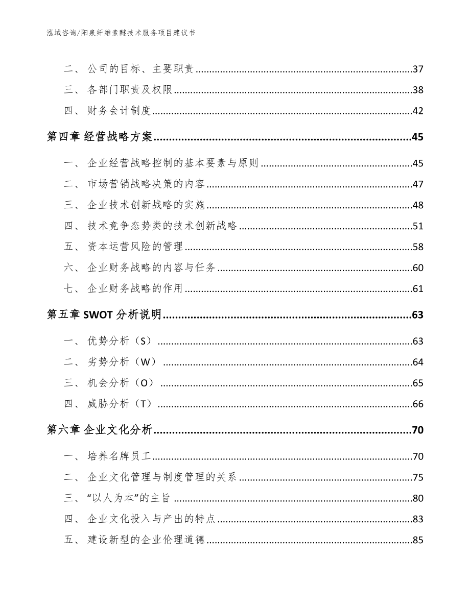 阳泉纤维素醚技术服务项目建议书【参考范文】_第2页