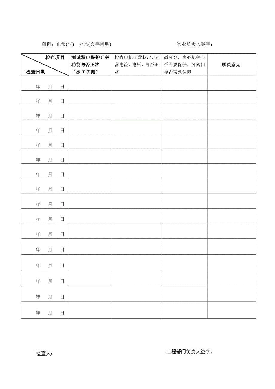 附水上乐园保养维护表格.doc_第5页