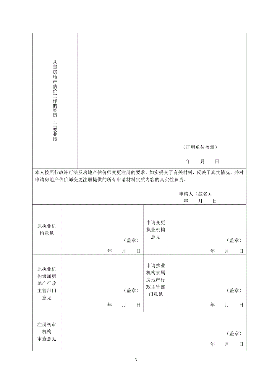 房地产估价师变更注册申请表.doc_第4页