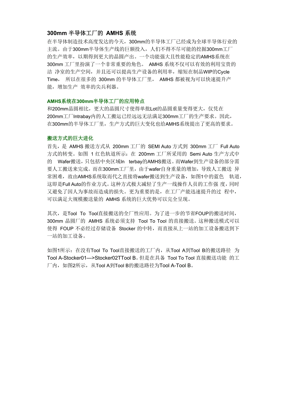 半导体工厂的AMHS系统_第1页