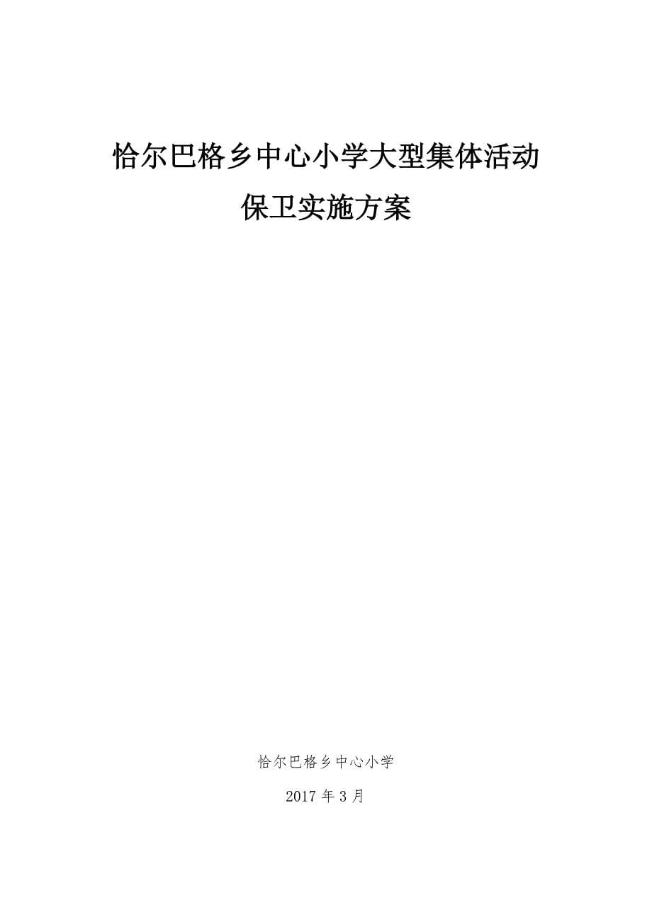 大型活动安全保卫实施方案_第5页