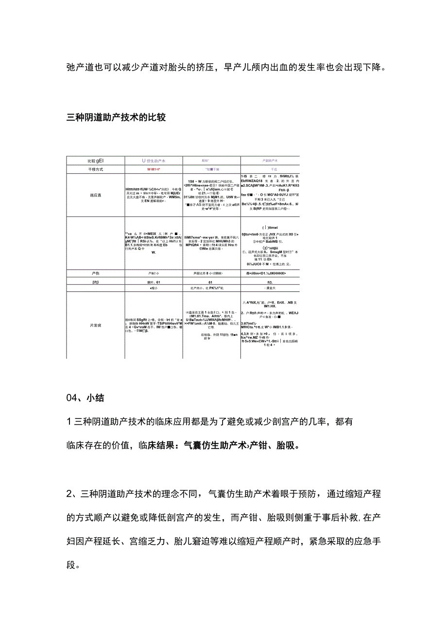 2022年气囊仿生助产术、产钳助产术、胎头吸引术优劣势总结（全文）_第4页