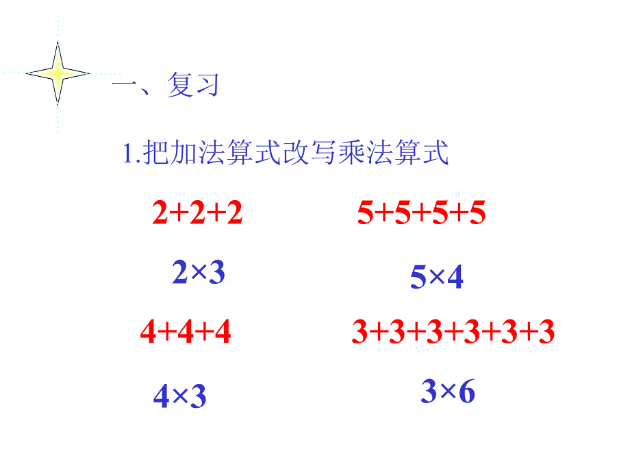 《5的乘法口诀》ppt课件_第2页