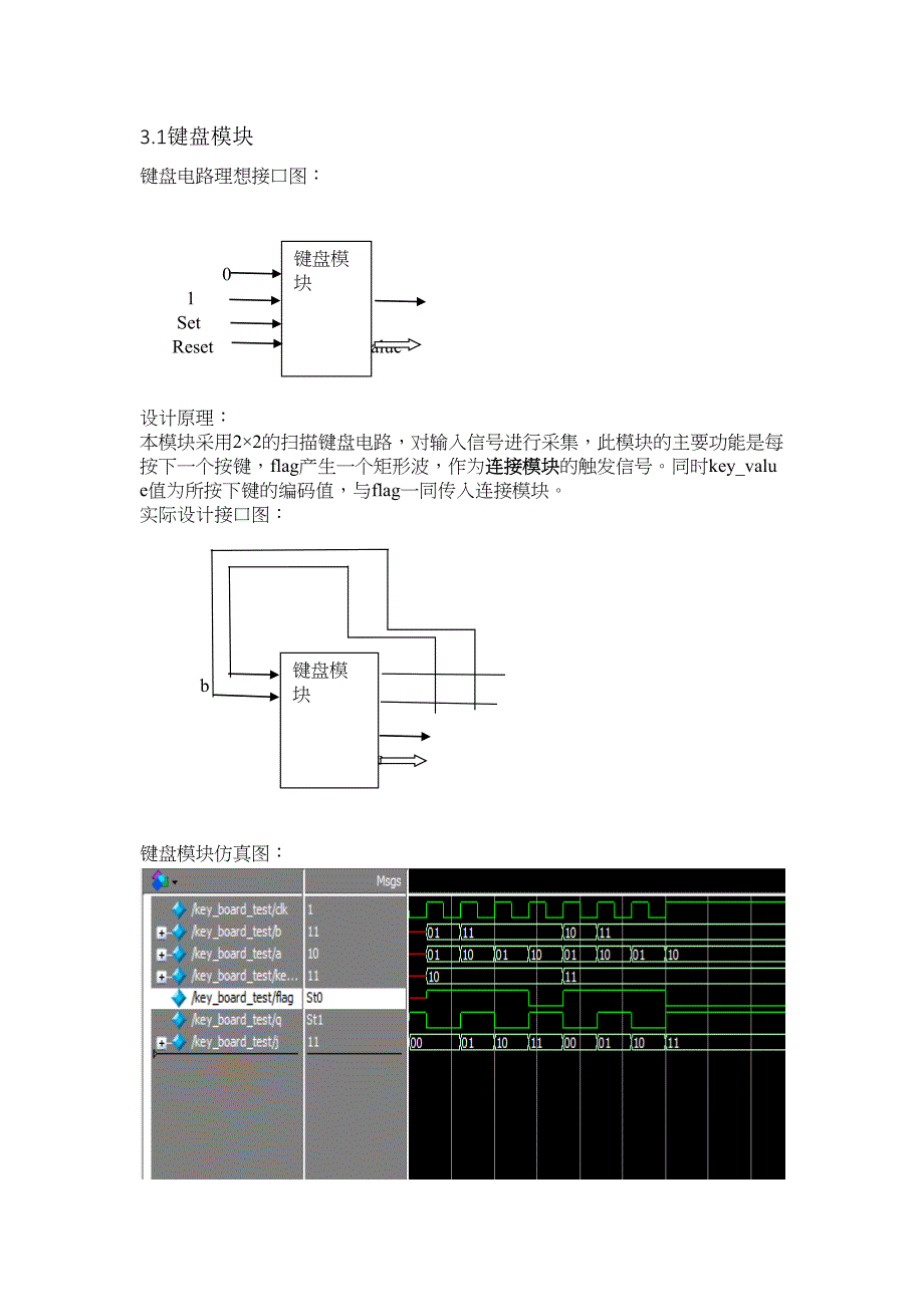 密码锁verilog课程设计课案(DOC 20页)_第3页