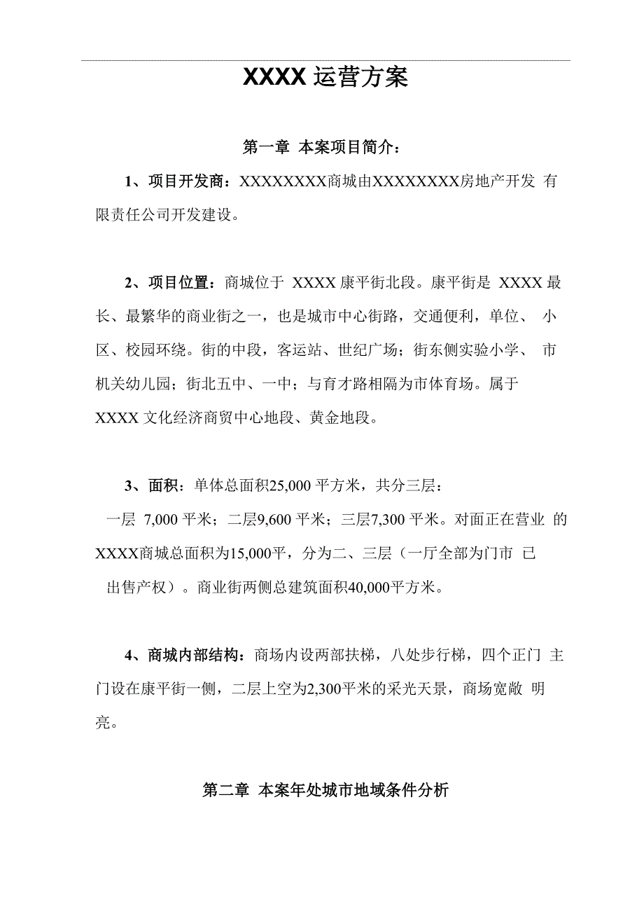 商场运营方案_第3页