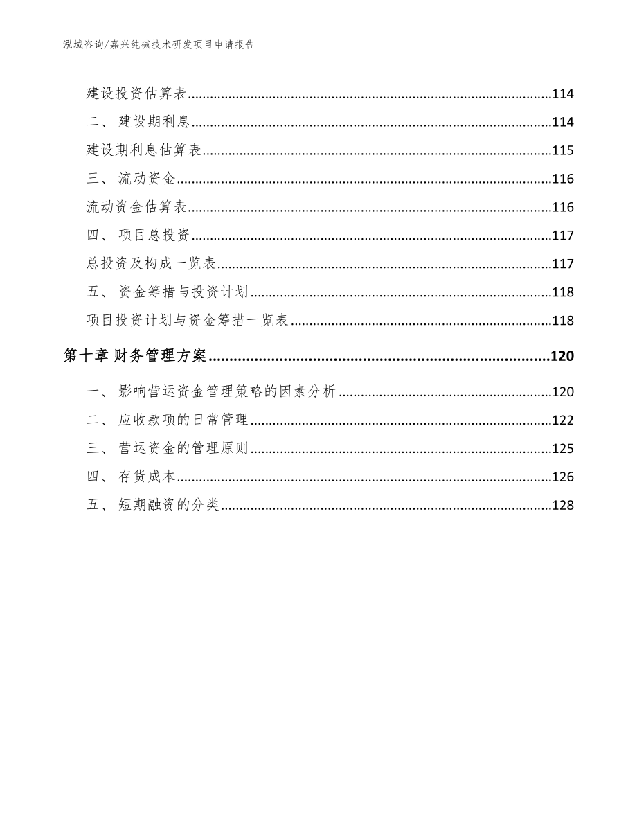 嘉兴纯碱技术研发项目申请报告【模板范文】_第4页