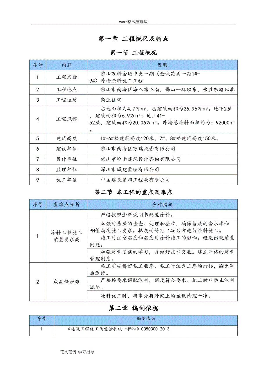 外墙腻子工程施工方案(DOC 18页)_第2页