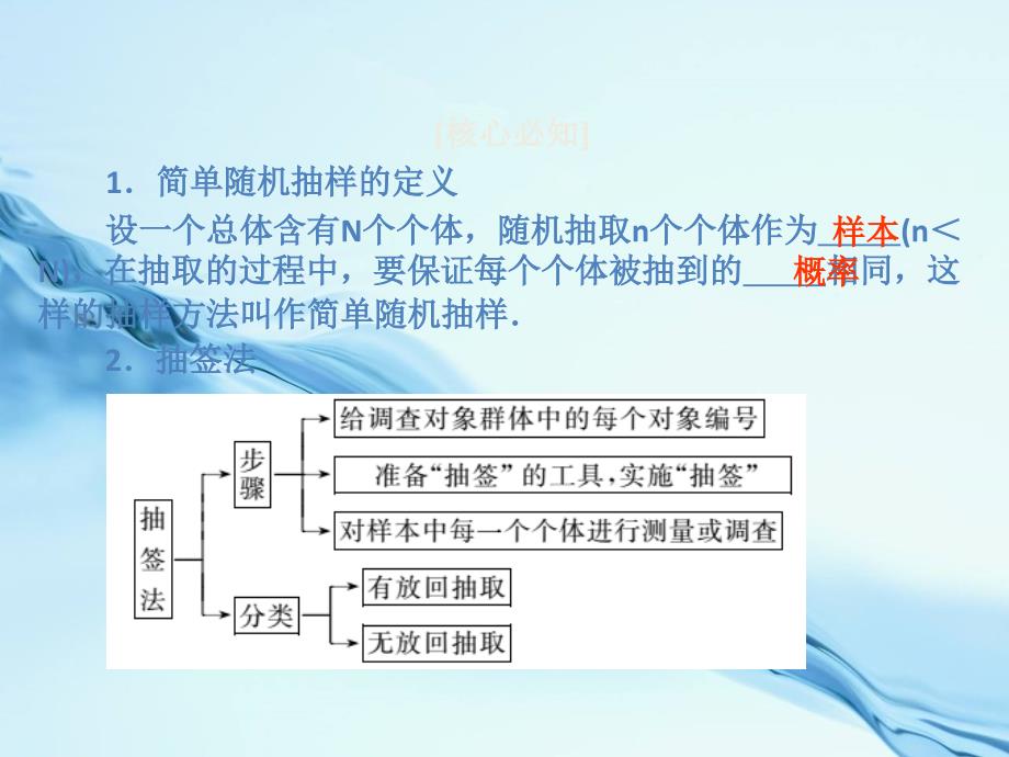 高中数学北师大版必修三课件：第一章167;2 第1课时 简单随机抽样_第4页