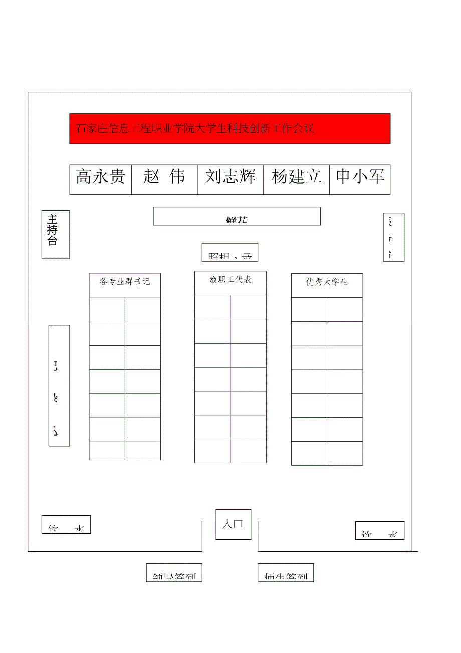 会场布置及布置图_第3页