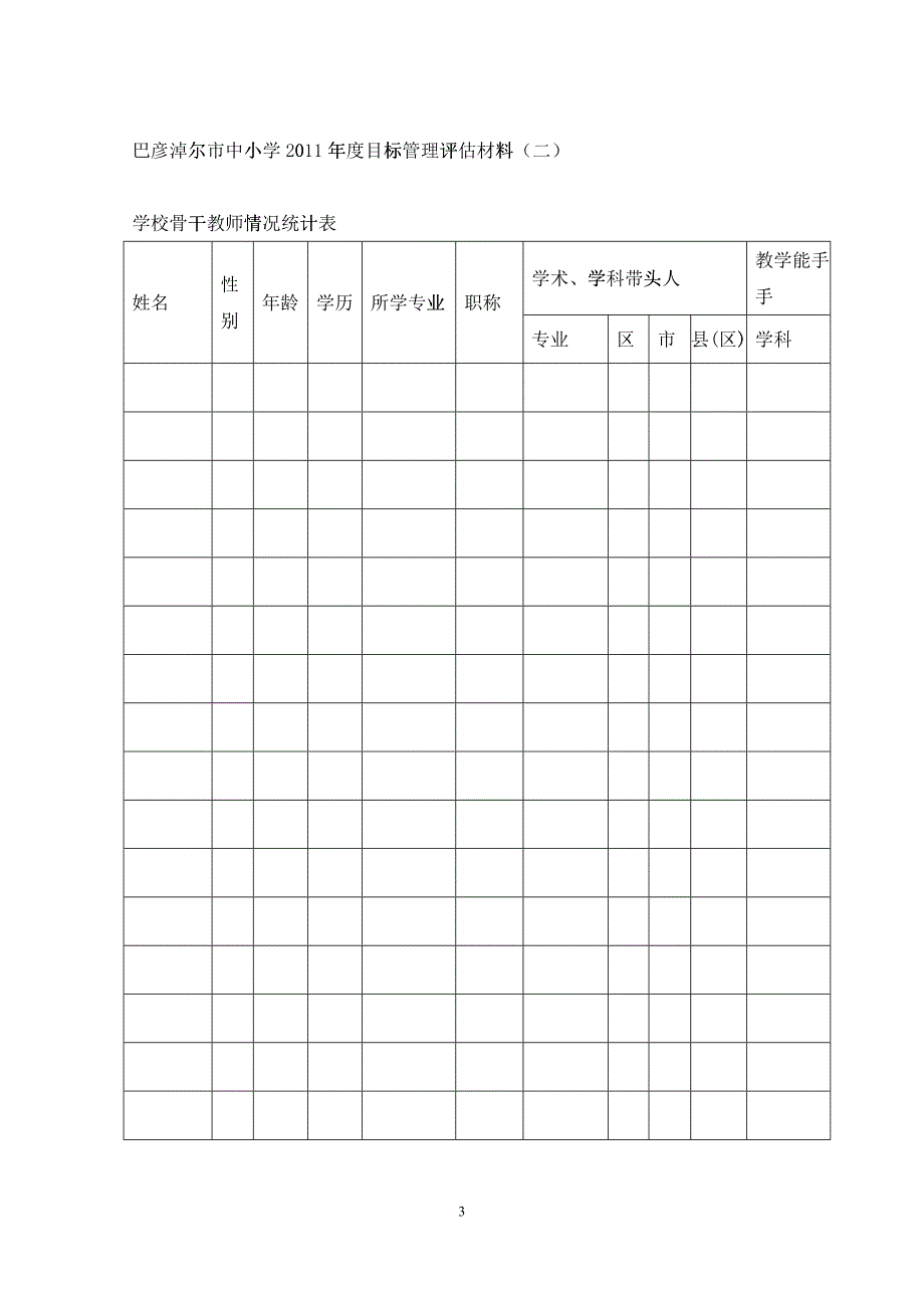 巴彦淖尔市中小学XXXX年度目标管理综合督导评估材料(一)_第3页