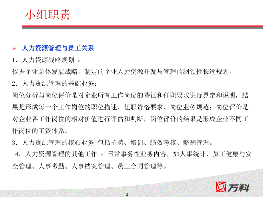 地产项目总经理办公室(项目团队)职责及岗位职责_第3页