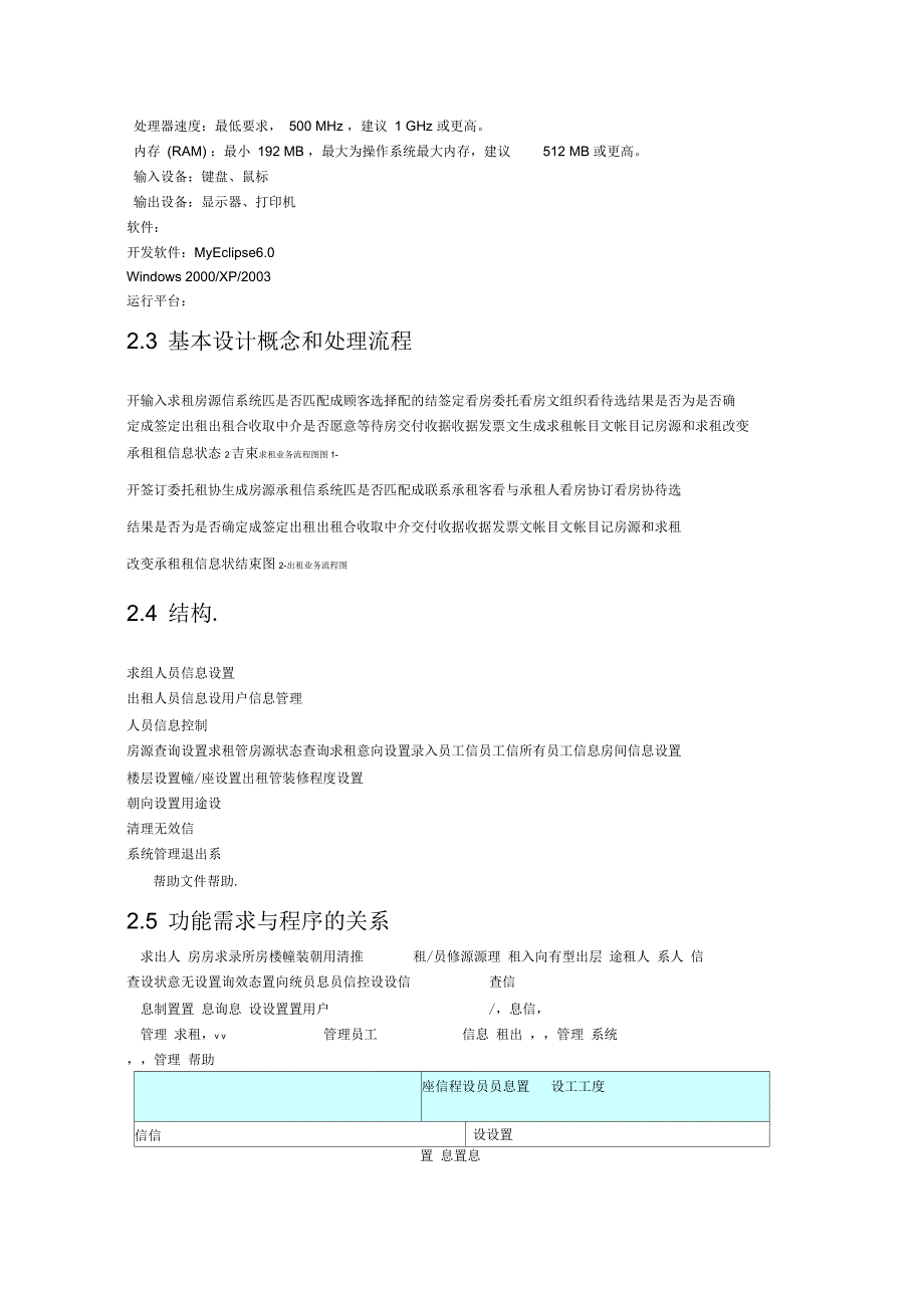 房屋中介管理系统概要设计说明书_第3页