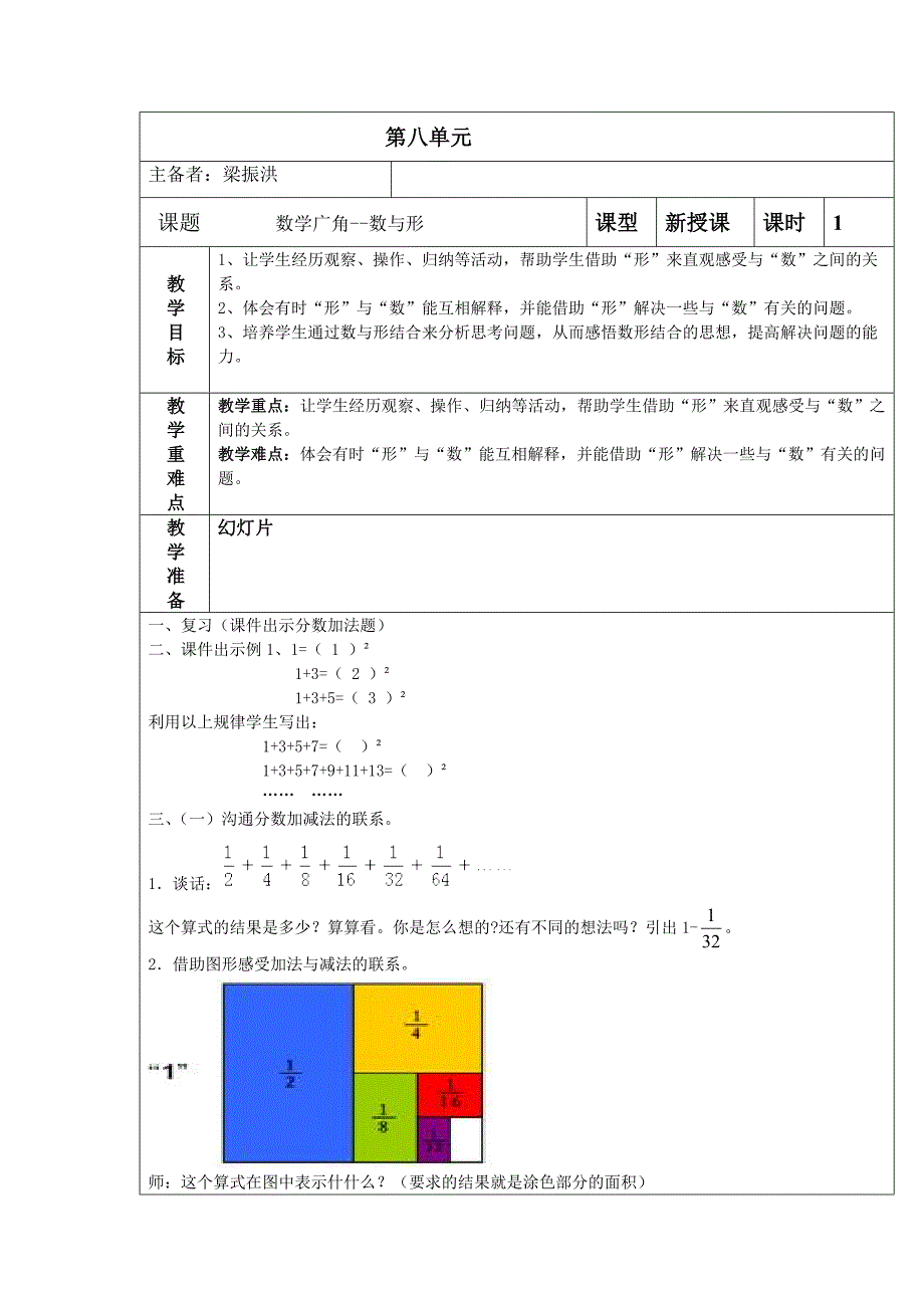 数学广角---数与形(教育精品)_第1页