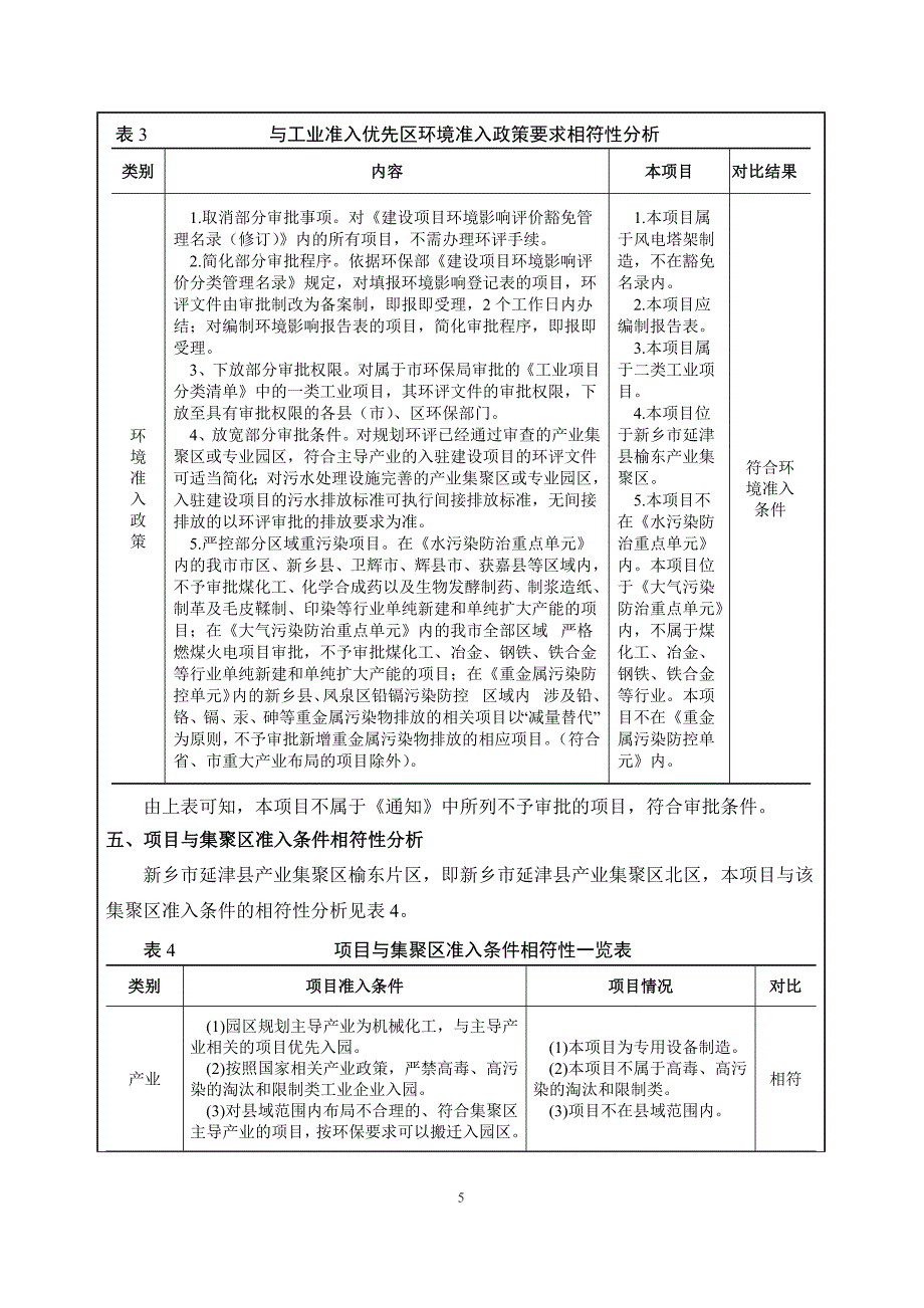 河南波尔新能源有限公司年产3000吨高科技智能喷涂风电塔架研发项目环境影响报告.docx_第4页